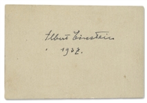 Albert Einstein Signature